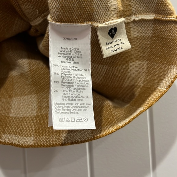 NWT Madewell Gingham Sweater Tank - Picture 6 of 6